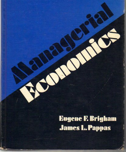 Stock image for Managerial economics for sale by ThriftBooks-Atlanta