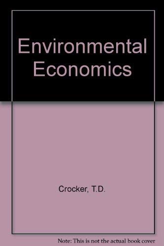 Beispielbild fr Environmental economics zum Verkauf von Wonder Book