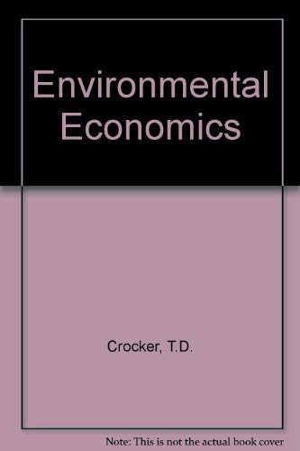 Imagen de archivo de Environmental Economics a la venta por Basement Seller 101