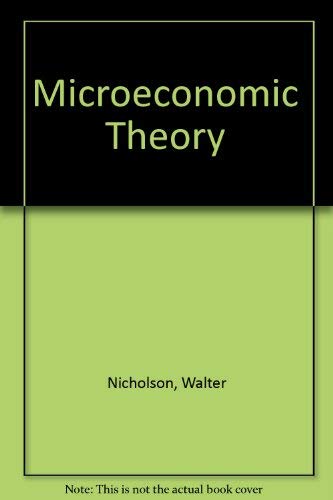 9780030890949: Microeconomic Theory