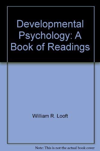 Beispielbild fr Developmental Psychology: a Book of Readings zum Verkauf von Wonder Book