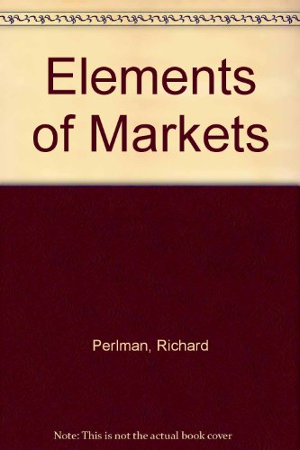 Stock image for Elements of Markets for sale by BookDepart