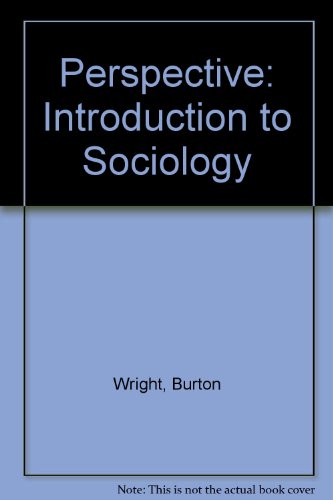9780030891700: Perspective: Introduction to Sociology