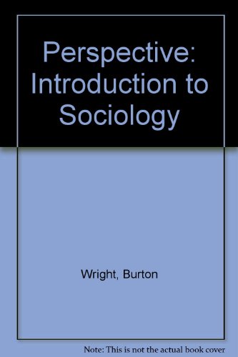 Imagen de archivo de Perspective: Introduction to Sociology a la venta por Better World Books