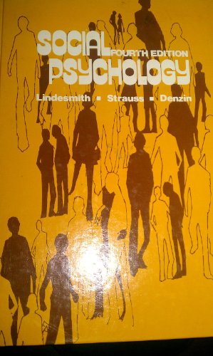 Stock image for Social Psychology for sale by Hammonds Antiques & Books