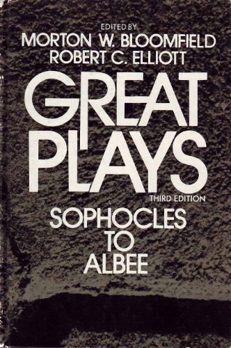 9780030894640: Great Plays: Sophocles to Albee