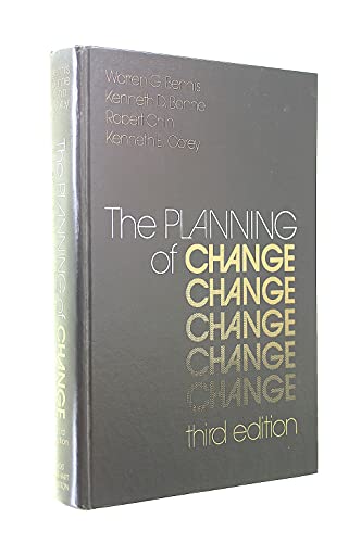 Imagen de archivo de Planning of Change a la venta por Better World Books