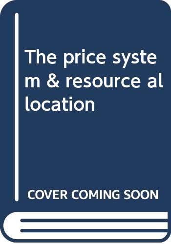 Beispielbild fr The price system & resource allocation zum Verkauf von HPB-Red