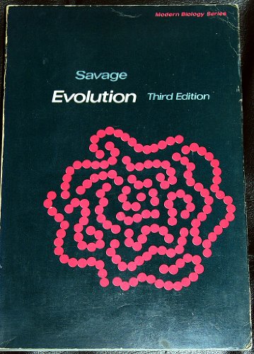 Imagen de archivo de Evolution (Modern biology series) a la venta por Montclair Book Center