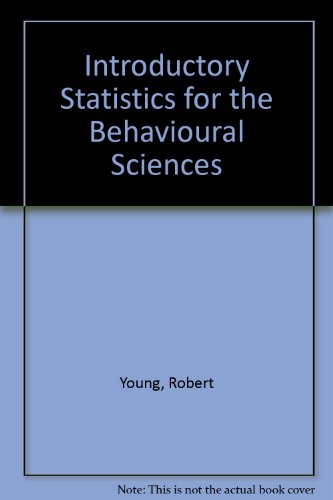 9780030896774: Introductory Statistics for the Behavioural Sciences