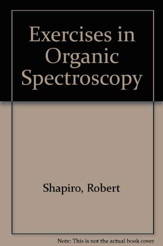 9780030897122: Exercises in Organic Spectroscopy