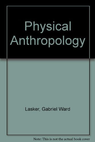 Stock image for Physical anthropology for sale by HPB-Red