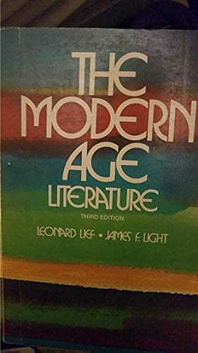 9780030898013: The modern age: Literature