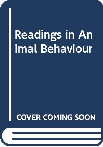 Stock image for Readings in Animal Behavior for sale by Long Island Book Company