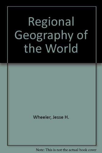 Stock image for Regional Geography of the World for sale by BooksRun