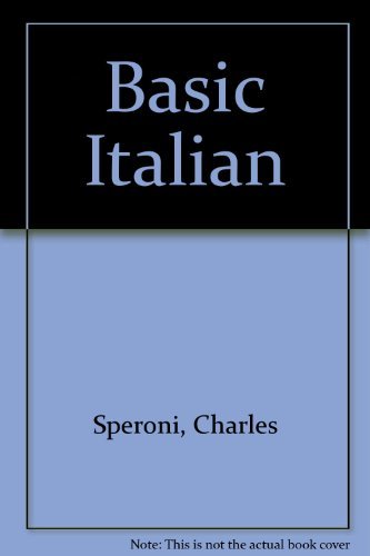 9780030899553: Basic Italian