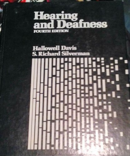 9780030899805: Hearing and Deafness