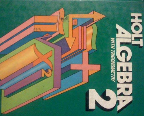 Beispielbild fr Title: Holt Algebra with Trigonometry 2 zum Verkauf von Zoom Books Company