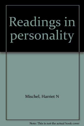 Stock image for Readings in Personality for sale by Lincbook
