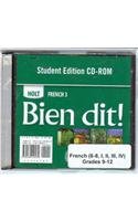 Stock image for Bien dit!: Student Edition CD-ROM Level 3 2008 for sale by Iridium_Books