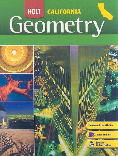 Imagen de archivo de Holt California Geometry a la venta por Revaluation Books