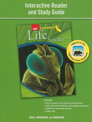 9780030924774: Science & Technology, Grade 6 Interactive Reader Study Guide Life Science: Holt Science & Technology California