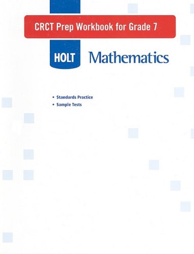 Holt Mathematics Georgia: Test Prep Workbook Grade 7 (9780030929281) by HOLT, RINEHART AND WINSTON