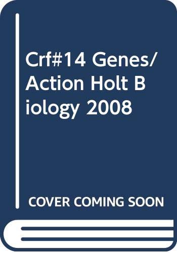 Stock image for Holt: Biology - Genes in Action - Chapter Resource File 14 [Paperback] by. for sale by Nationwide_Text