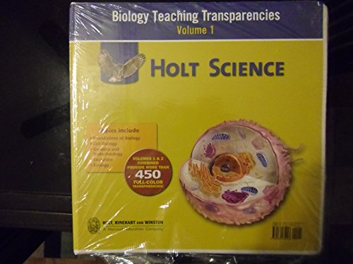 Stock image for Biology Teaching Transparencies, Volume 1 for Biology and Modern Biology for sale by Booksavers of MD