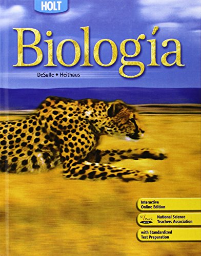 9780030932588: Holt Biology: Student Edition, Spanish 2008 (Spanish Edition)