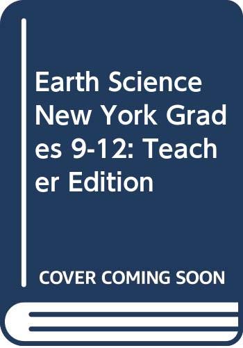 9780030932625: Earth Science New York Grades 9-12: Teacher Edition