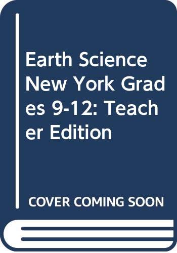 9780030932625: Holt Earth Science New York: Teachers Edition Grades 9-12 2008