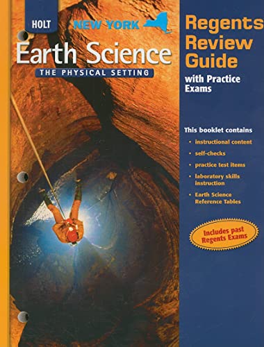 9780030932694: Holt Earth Science: Regents Review Guide With Practice Exams Grades 9-12