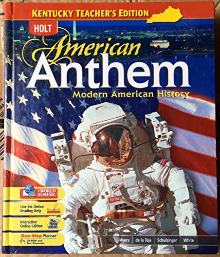 Imagen de archivo de American Anthem: Modern American History - Kentucky Teacher's Edition a la venta por Better World Books