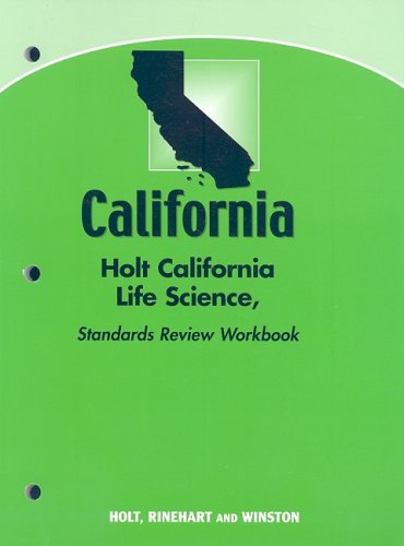 Stock image for HOLT SCIENCE & TECHNOLOGY CALIFORNIA: STANDARDS REVIEW WORKBOOK GRADE 6 LIFE SCIENCE for sale by WONDERFUL BOOKS BY MAIL