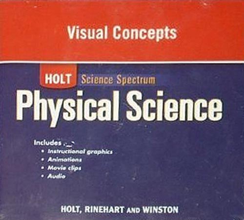 Stock image for Holt Science Spectrum: Physical Science with Earth and Space Science: Visual Concepts CD-ROM for sale by HPB-Red