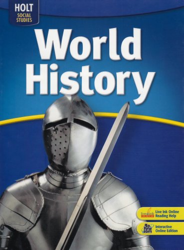 Beispielbild fr World History, Grades 6-8 Full Survey: Holt World History (Holt Social Studies) zum Verkauf von Ergodebooks
