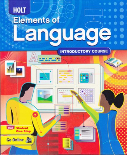 Stock image for Elements of Language: Student Edition Grade 6 2009 for sale by ThriftBooks-Atlanta