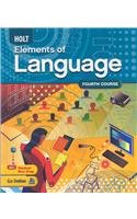 Imagen de archivo de Elements of Language: Fourth Course a la venta por Revaluation Books