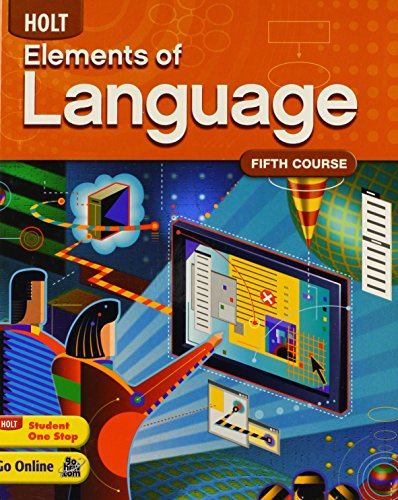 9780030941979: Elements of Language, Grade 10: Holt Elements of Language Fifth Course