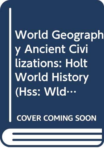 Stock image for Holt World History: Student Edition Ancient Civilizations for sale by Iridium_Books