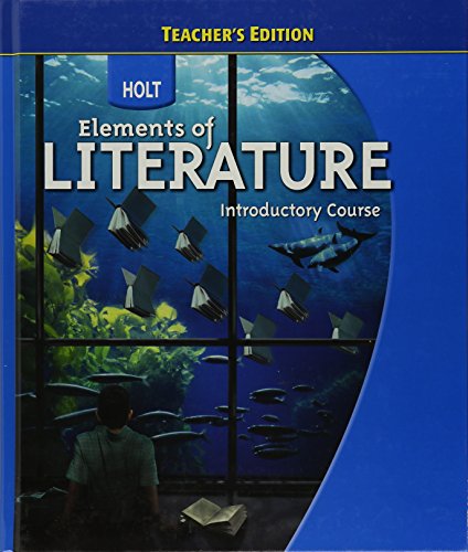 Beispielbild fr Elements of Literature (Introductory course) Teacher's Edition zum Verkauf von Better World Books