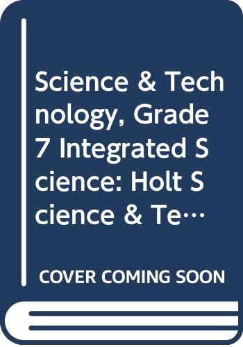 Stock image for Holt Science & Technology Kentucky: Student Edition Grade 7 Integrated Science 2008 for sale by HPB-Red