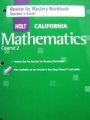 Stock image for Holt Mathematics California: Review For Mastery Workbook Teachers Guide Course 2 for sale by dsmbooks