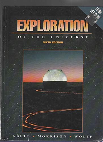 Beispielbild fr Exploration of the Universe: 1993 Version zum Verkauf von SecondSale