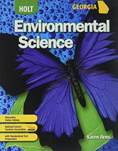 Stock image for Holt Environmental Science Georgia : Student Edition Holt Environmental Science 2008 2008 for sale by Better World Books