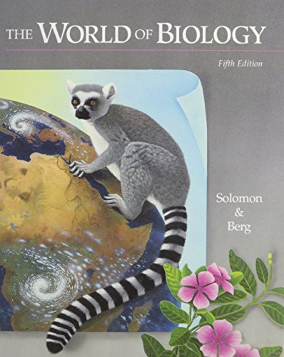 Beispielbild fr The World of Biology zum Verkauf von Better World Books: West