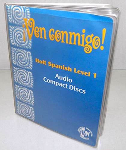 9780030950056: Ven Conmigo Audio Compact Discs (Holt Spanish Level 1)