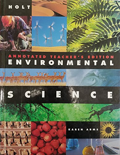 Beispielbild fr Holt Environmental Science zum Verkauf von Better World Books