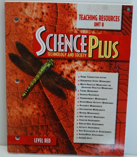 Stock image for Science Plus - Technology and Society - Teaching Resources - Unit 8 - Level for sale by The Yard Sale Store
